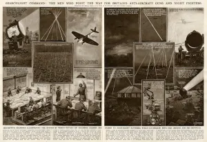Beam Prints: Searchlight command by G. H. Davis