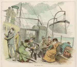 Sick Prints: Seasick Passengers 1882
