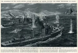 Turning Prints: Second British action in Narvik harbour by G. H. Davis
