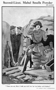 Bert Prints: Second-Lieut. Mabel, by Bairnsfather