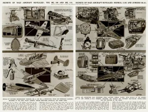 Machinery Prints: Secrets of German aircraft revealed by G. H. Davis