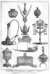 Gifts Prints: A selection of the Princes gifts, 1876
