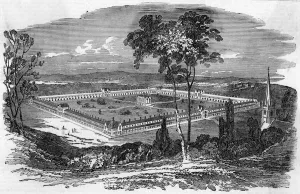 Village Prints: Self sufficient village plan 1850