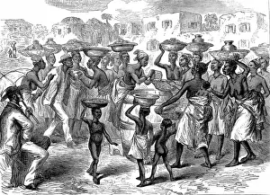 Central Prints: Selling Indian corn on the streets of Cape Coast Castle, 187