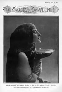 Dancers Prints: Senorita Tortola Valencia, dancer