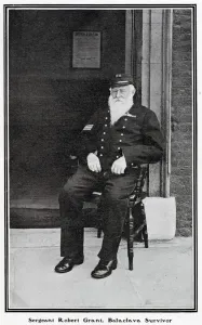 Hospital Prints: Sergeant Robert Grant at Royal Hospital Chelsea 1902
