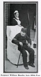 Hospital Prints: Sergeant William Baacke, Late 109th Regiment of Foot, a Chelsea Pensioner