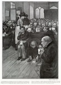 Eating Prints: Sermon Lane Mission, Islington 1903