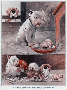 Bonzo Prints: The Seven Good Deeds of Bonzo (Sunday)