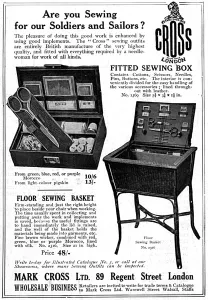 Mark Prints: Sewing boxes and baskets, WW1