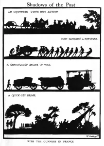 Silhouettes Prints: Shadows of the Past by H. L. Oakley