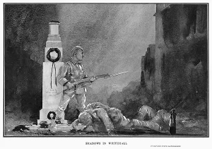 Bruce Prints: Shadows in Whitehall, by Bruce Bairnsfather