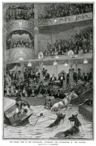 1902 Prints: Shah of Persia visit to London Hippodrome 1902