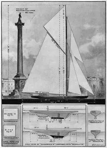 Yachting Prints: Shamrock IV