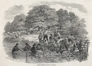 Washin G Prints: Sheep-Washing 1846