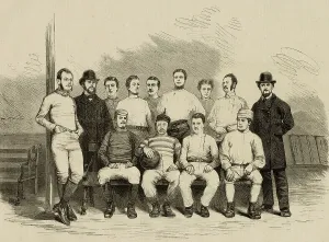 Sport Prints: Sheffield football team, 1874