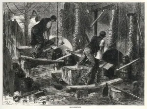 1866 Prints: Sheffield Steel manufactures 1866