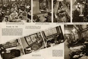 Sheltering Prints: Sheltering on underground stations 1940