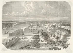 Georgia Prints: Sherman at Savannah