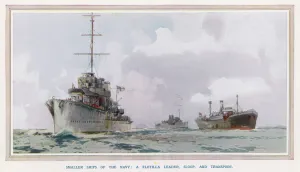 Flotilla Prints: Ships of the Navy 1921