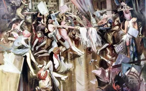 Shopping Prints: Shopping at the Sales, 1930