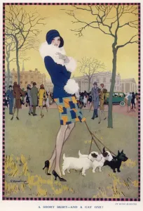 Cloche Prints: A Short Skirt- And A Gay One