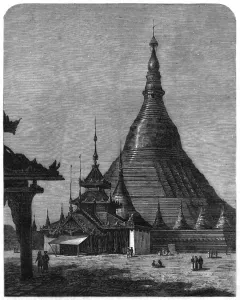 Golden Prints: The Shwei Dagon Pagoda at Rangoon