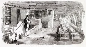 Sound Prints: The sick deck of the Belleisle hospital ship in Faro Sound