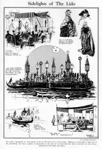 Socialising Prints: Sidelights of the Lido by Gilbert Rumbold