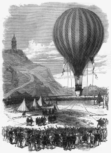Images Dated 21st August 2012: Siege of Paris- Balloon