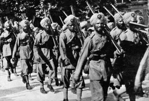 Advanced Prints: Sikhs on the march