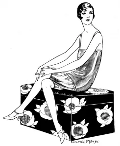 Silk Prints: Silk Cami-bocker, 1926