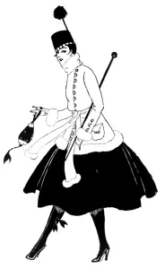 Dashing Prints: Silk coat, 1915