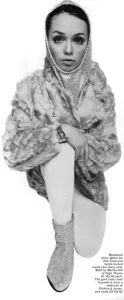 Boots Prints: Silver hood and boots by Martha Hill