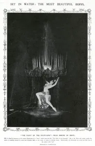 Nov19 Prints: Simone de Beryl performing at the London Hippodrome