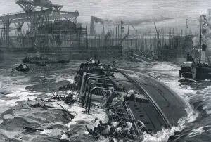 Disaster Prints: Sinking of the Daphne on the Clyde