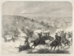 Baggage Prints: Sioux Attack Feds