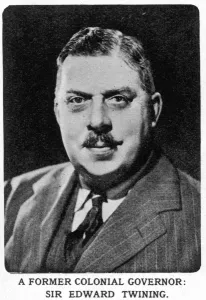 1958 Prints: Sir Edward Twining