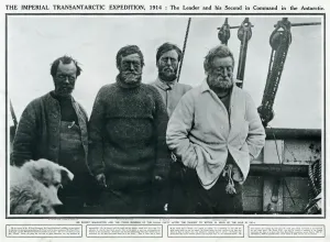 Beard Prints: Sir Ernest Shackleton and others, Antarctic