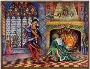 Floor Prints: Sir Gawain and the Green Knight by William McLaren