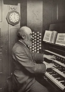 Mar16 Prints: Sir George Martin, organist