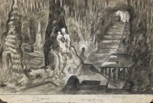 Interest Prints: Site of a Wartime Hospital - St. Michaels Cave, Gibraltar