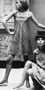 Satin Prints: Sixties fashions