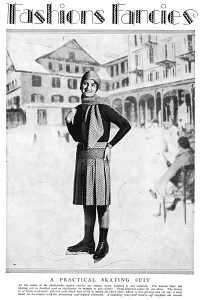 Blouse Prints: Skating suit from Harrods, 1929