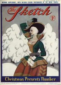 Parcels Prints: The Sketch front cover, Christmas Presents Number 1934