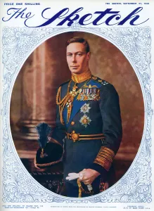 Jun16 Prints: Sketch cover - King George VI
