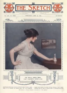Bowes Prints: The Sketch front cover - Lady Elizabeth Bowes-Lyon
