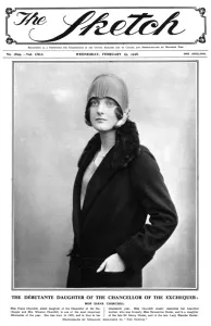 Cloche Prints: Sketch front cover - Miss Diana Churchill
