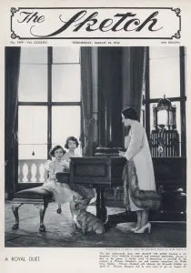 Corgi Prints: The Sketch Front Cover: Princess Elizabeth