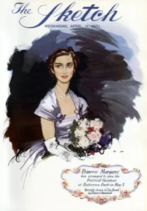 Duties Prints: The Sketch front cover with Princess of Margaret - Festival